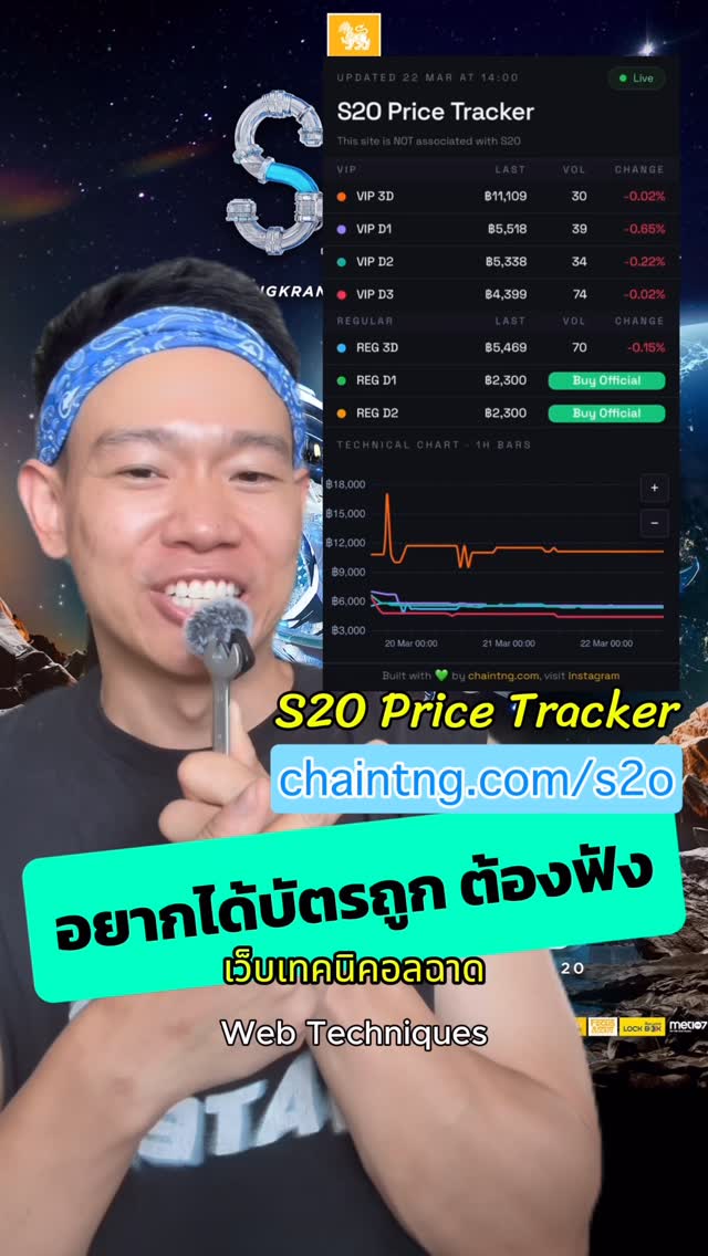 S2O Price Tracker