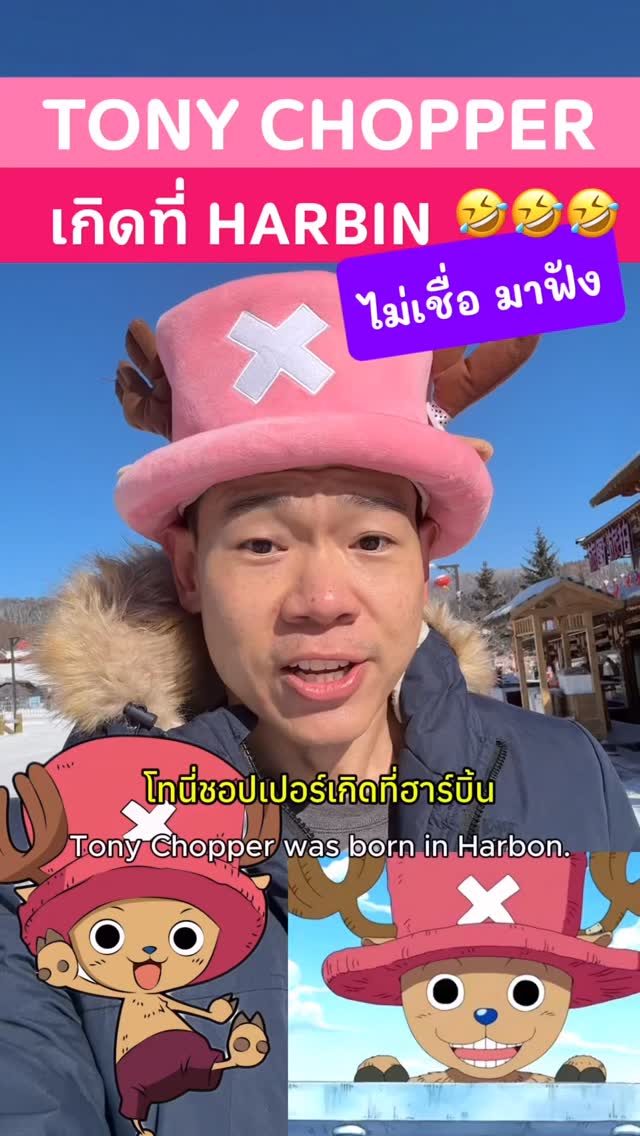 Tony Chopper @ China Snow Town Harbin