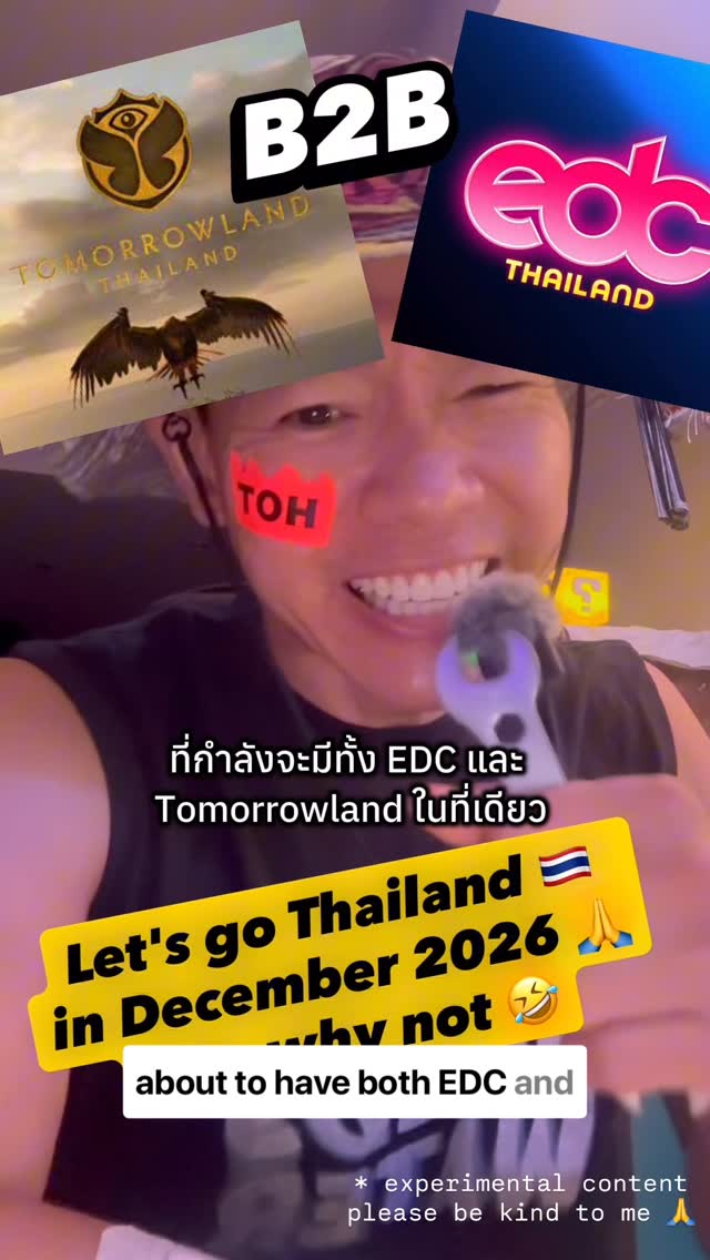 EDC vs TOMORROWLAND in Thailand (EN)